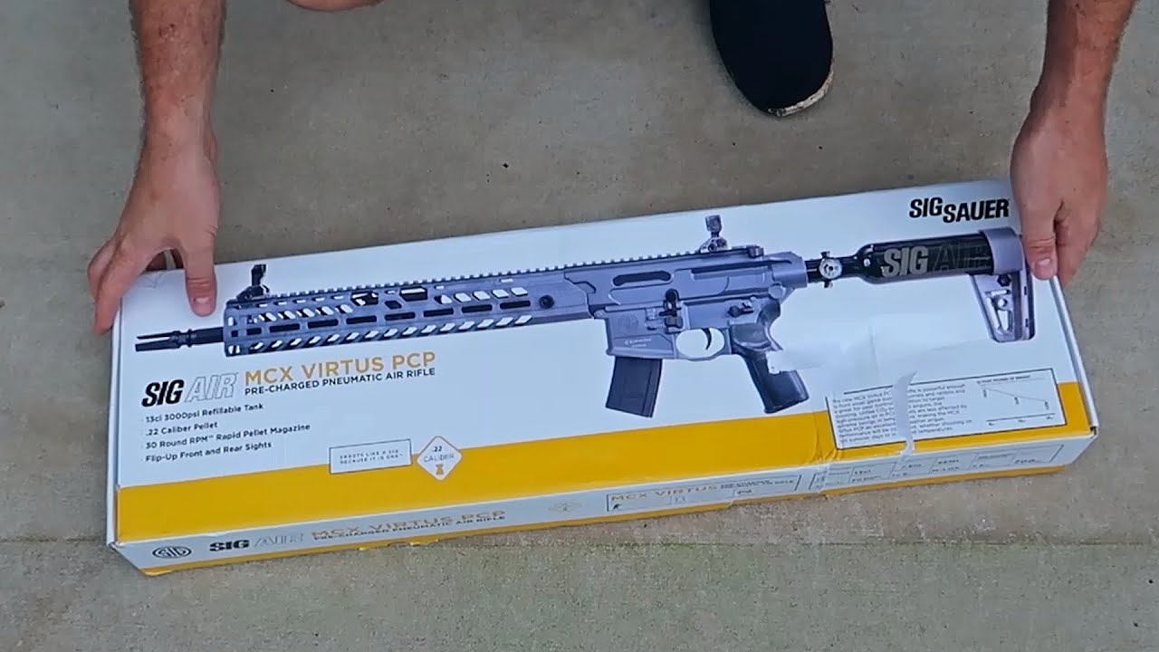 sig mcx rifle (pcp/co2)