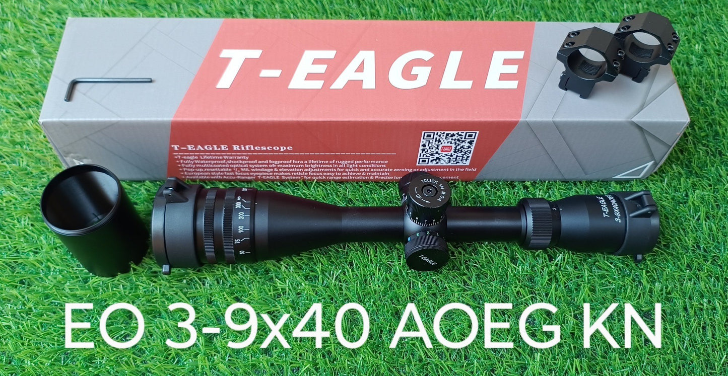 T Eagle Eo 3-9x40 Aoeg Kn (Center Dot)