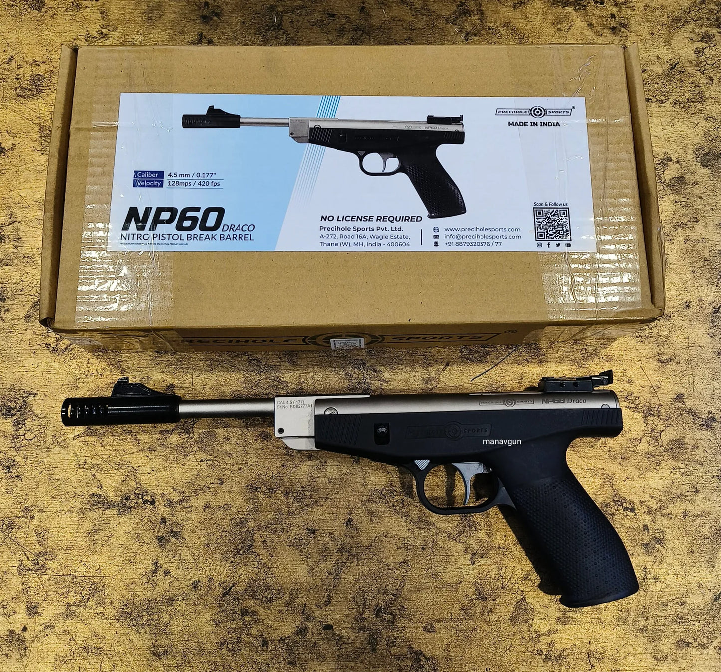 Precihole NP60 Draco Air Pistol