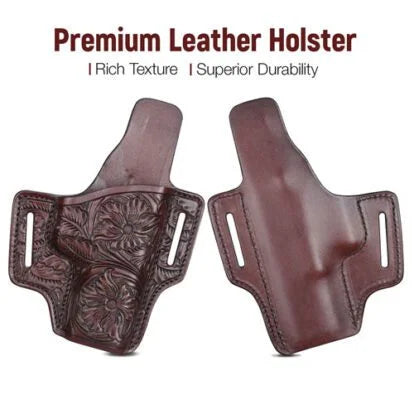 Premium Leather Holster Hand-Carved – The Ultimate Accessory for Style and Functio