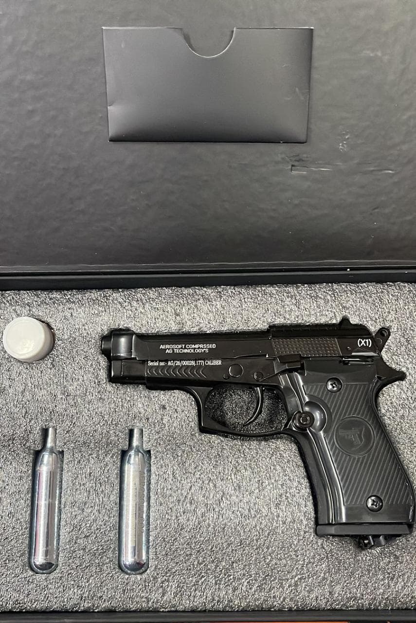 Aerosoft X1 CO2 pistol .177 no licence required