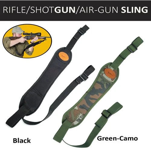 GunAlly Adjustable Gun Belt Comfortable Widen Sling – Gun Sling Shoulder Strap