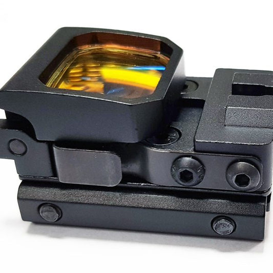 T-Eagle Flip Dot Reflex Sigh Red Dot Black, Folding Red Dot Scope